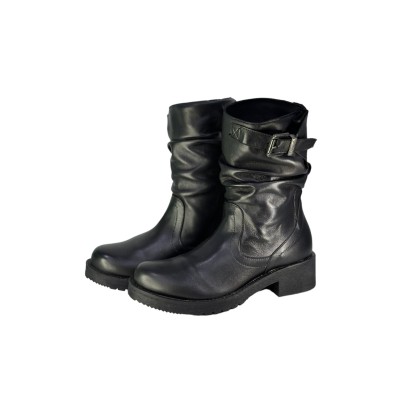 Beatles Clara in pelle nero