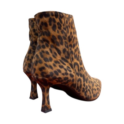 stivaletto Ariete in camoscio maculato