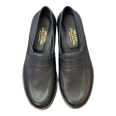 mocassino Holly in pelle nero