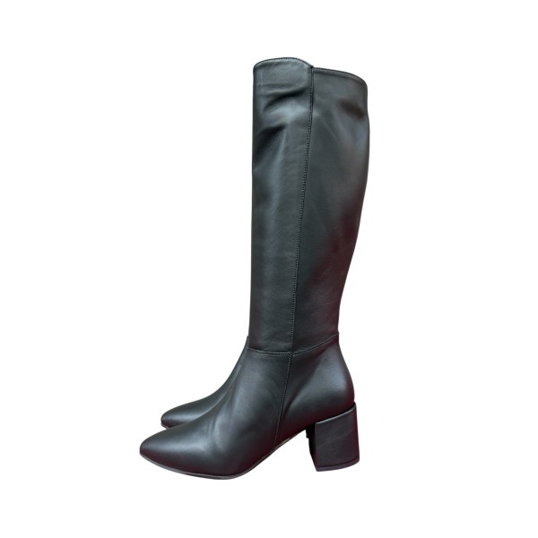 stivale Brenda in pelle nero