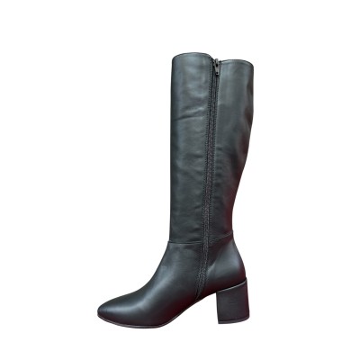 stivale Brenda in pelle nero