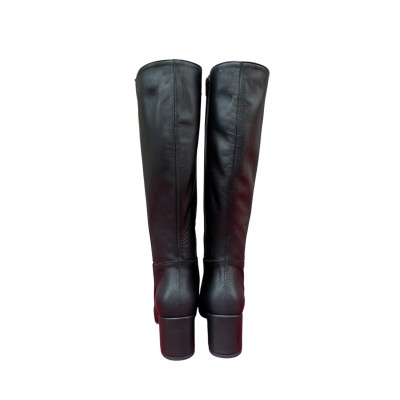 stivale Brenda in pelle nero