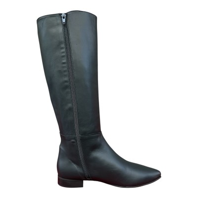 stivale Elsa in pelle nero