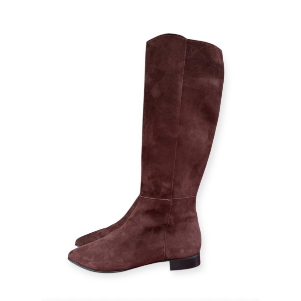 stivale Elsa in camoscio marrone