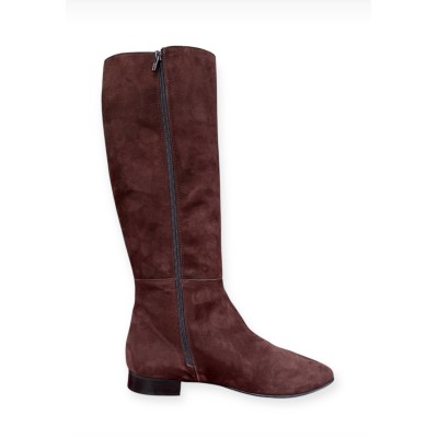stivale Elsa in camoscio marrone