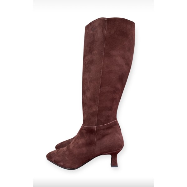 stivale Diana in camoscio marrone