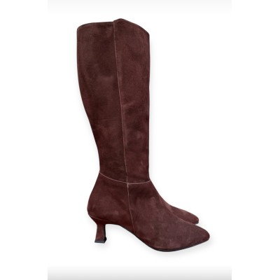 stivale Diana in camoscio marrone