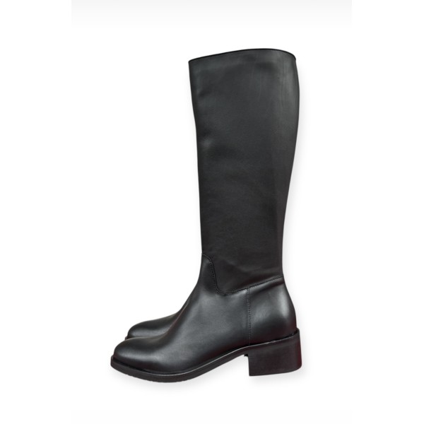 stivale Miky in pelle nero