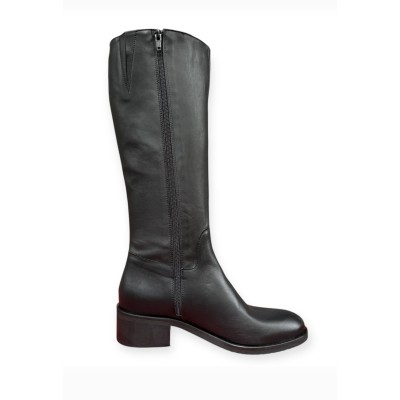 stivale Miky in pelle nero