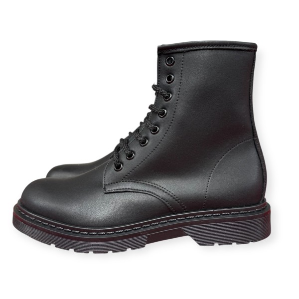 anfibio Genny in pelle nero