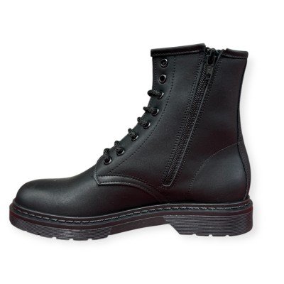 anfibio Genny in pelle nero