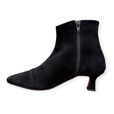 stivaletto Giuly in camoscio nero
