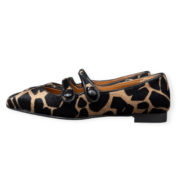 ballerina Katia in pelle animalier