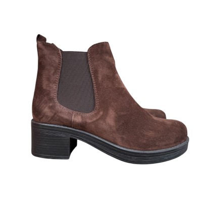 beatles Alba in camoscio marrone