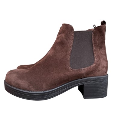 beatles Alba in camoscio marrone