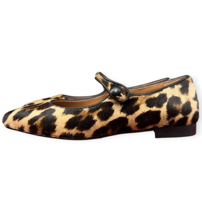 ballerina Chiara in pelle animalier