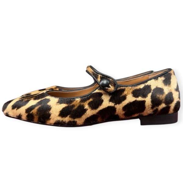 ballerina Chiara in pelle animalier