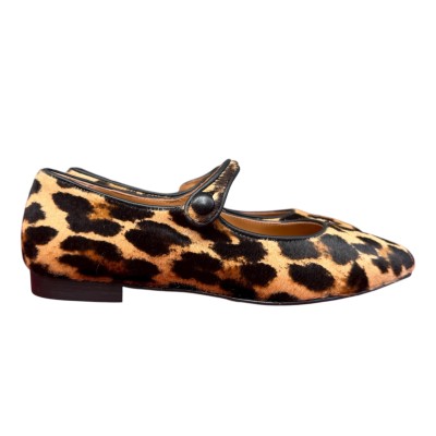 ballerina Chiara in pelle animalier