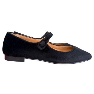ballerina Chiara in velluto nero