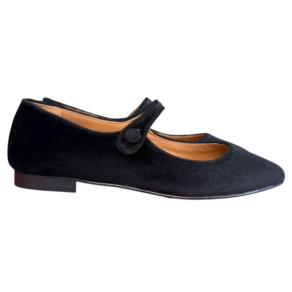 ballerina Chiara in velluto nero