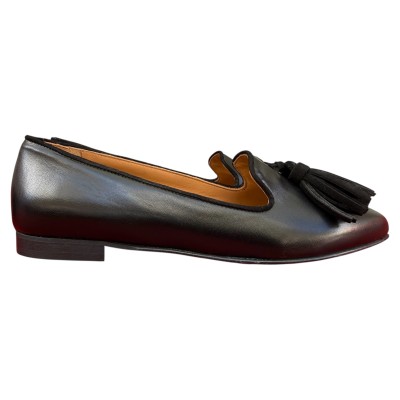 Ballerina Grazia in pelle nera