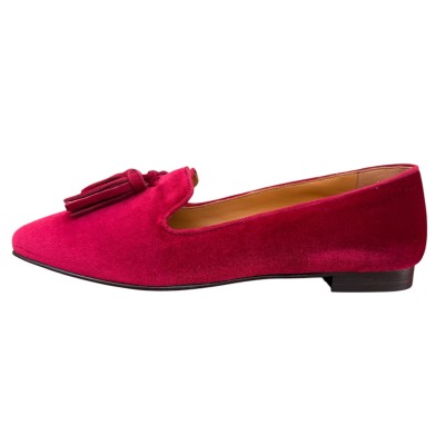 ballerina Grazia velluto bordo