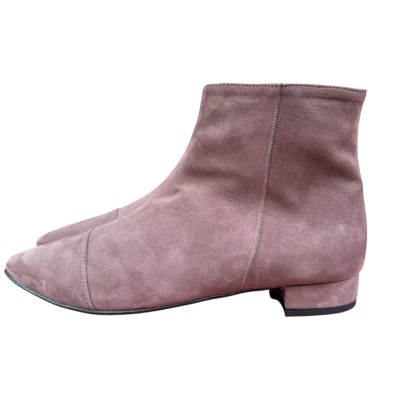 stivaletto Mimy i camoscio tortora