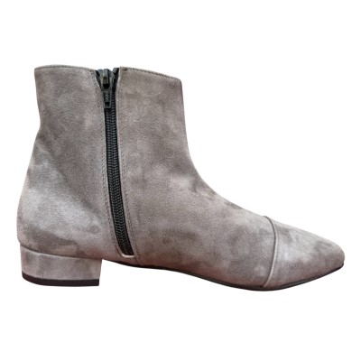 stivaletto Mimy in camoscio grigio
