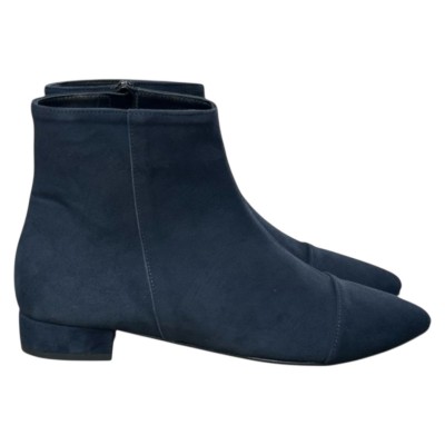 stivaletto Mimy in camoscio blu