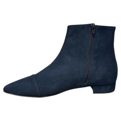 stivaletto Mimy in camoscio blu