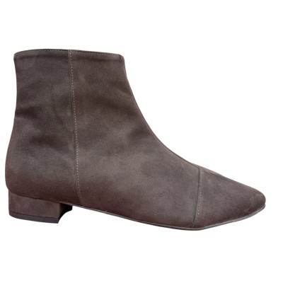 stivaletto Mimy camoscio fango