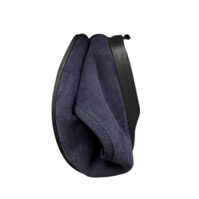 friulana Jasmine in camoscio blu lavorazione a sacchetto