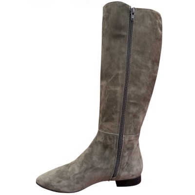 stivale Elsa camoscio fango