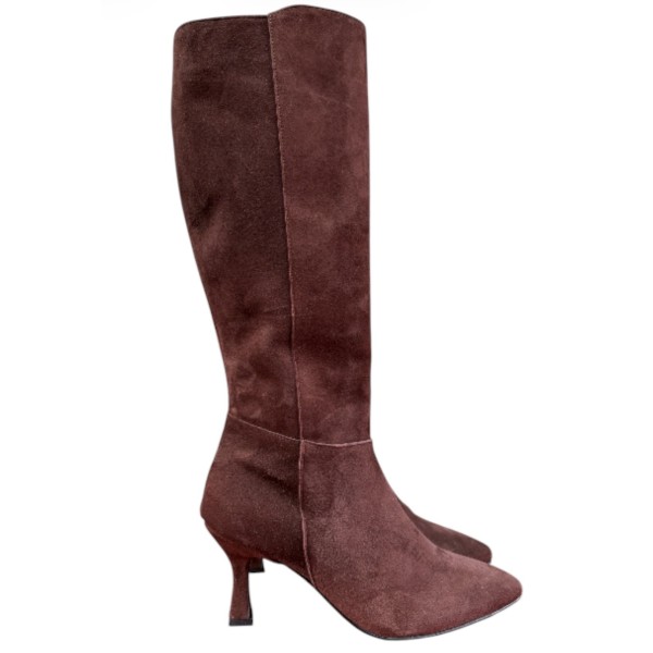 stivale Tommy in camoscio cioccolato