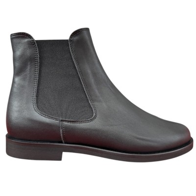 stivaletto Giulia in pelle nero