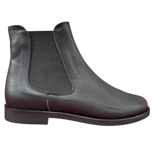 stivaletto Giulia in pelle nero