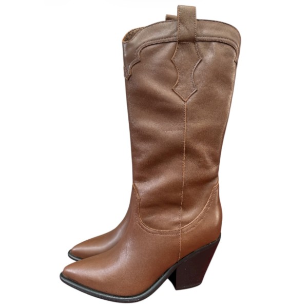 Camperos Sara in pelle cuoio