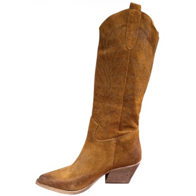 Camperos Sara in camoscio cuoio