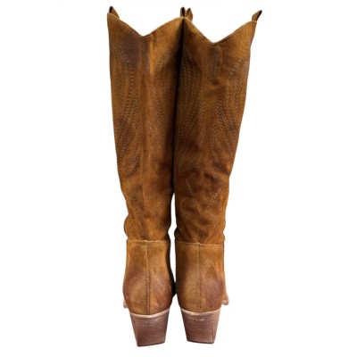 Camperos Sara in camoscio cuoio