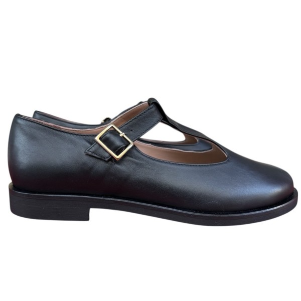 Matilda in pelle nero