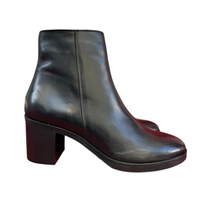 stivaletto Manu in pelle nero