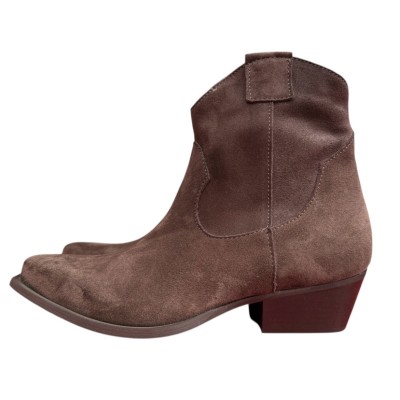 camperos Betta in camoscio cioccolato