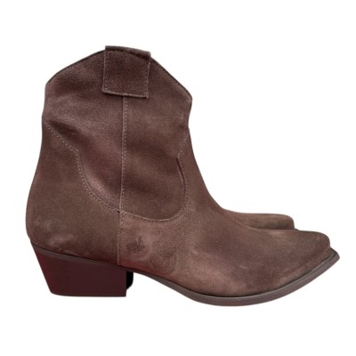 camperos Betta in camoscio cioccolato