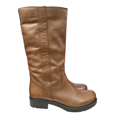 stivale Tea in pelle marrone