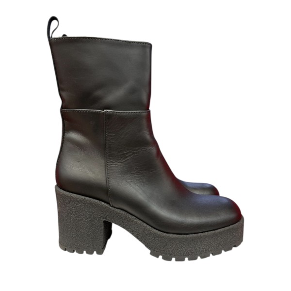 stivale Emily in pelle nero