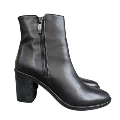 stivaletto Paola in pelle nero