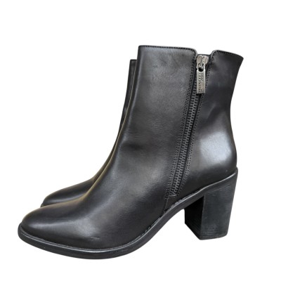 stivaletto Paola in pelle nero