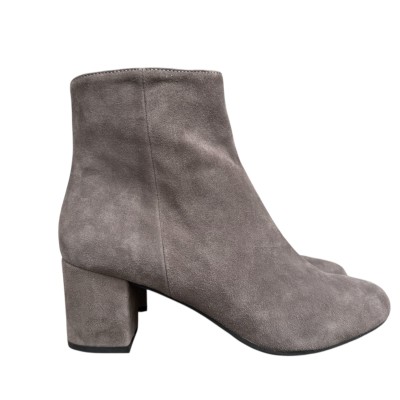 stivaletto Fabia  in camoscio tortora