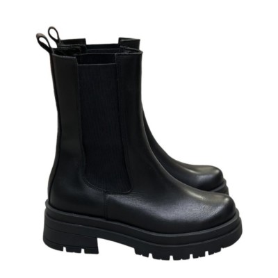 stivale Melissa in pelle nero