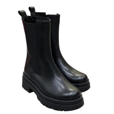 stivale Melissa in pelle nero